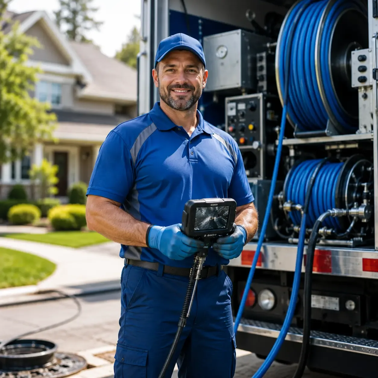 Local outdoor drain cleaning specialists in Mechanicsburg, OH